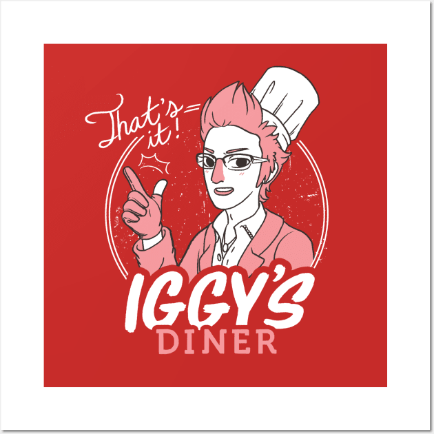 Iggy's Diner Wall Art by PoliteYetPeculiar